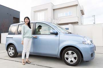 落札車両を現車確認